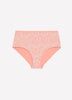 Pink Cotton Full Brief with Paisley Print - tiVOGLIO