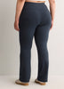 Coloured Cotton-Knit Essential Yoga Pant - Active Zone