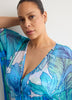 Printed Chiffon Caftan - Bleu by Rod Beattie