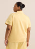 Responsible, Half-Zip High-Neck Cap-Sleeve Sweatshirt - Active Zone