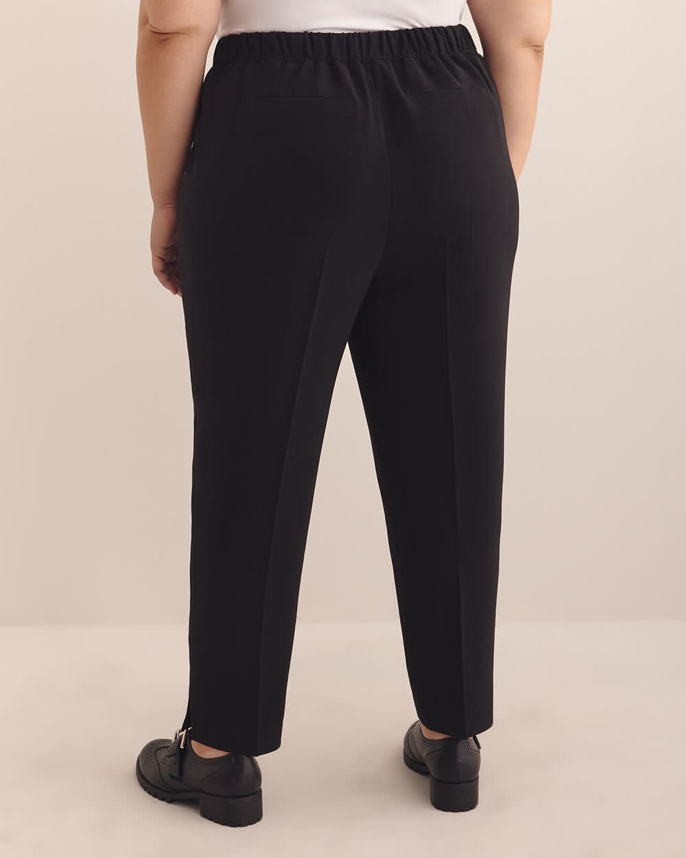 Tapered-Leg City Pant