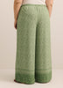 Palazzo-Leg Pant with Elastic Waistband