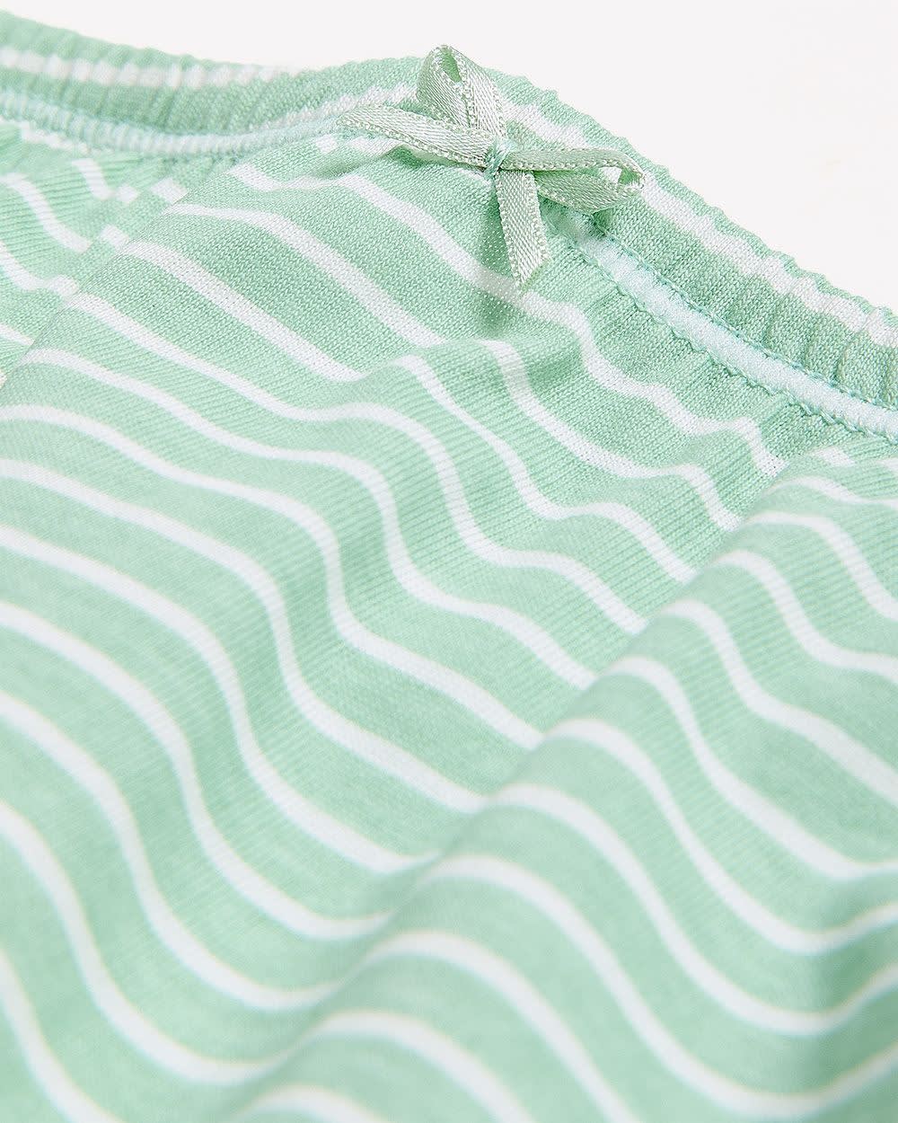 Cotton Brief with Stripes - ti Voglio