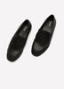 Wide Width, Jarissa Black Faux-Leather Loafer