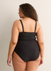 One-Piece Swimsuit With Bandeau Top