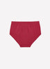 Red Heart-Print Seamless Full Brief - tiVOGLIO