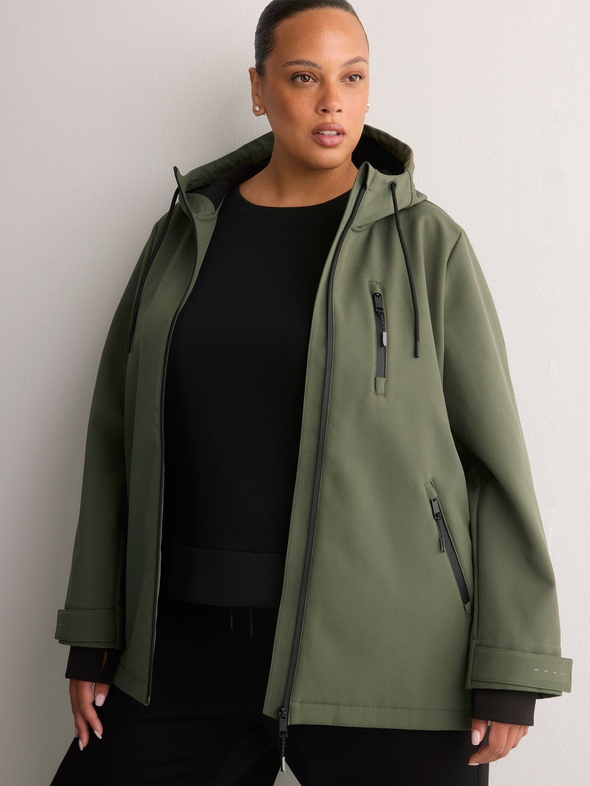 Softshell Hooded Jacket - Active Zone