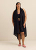Black Pareo with Tassels
