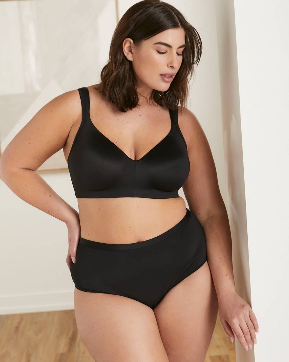 Essential Wireless Microfibre T-Shirt Bra, G-H Cups - tiVOGLIO
