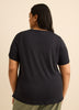 Crewneck T-Shirt with Side Slits - Active Zone