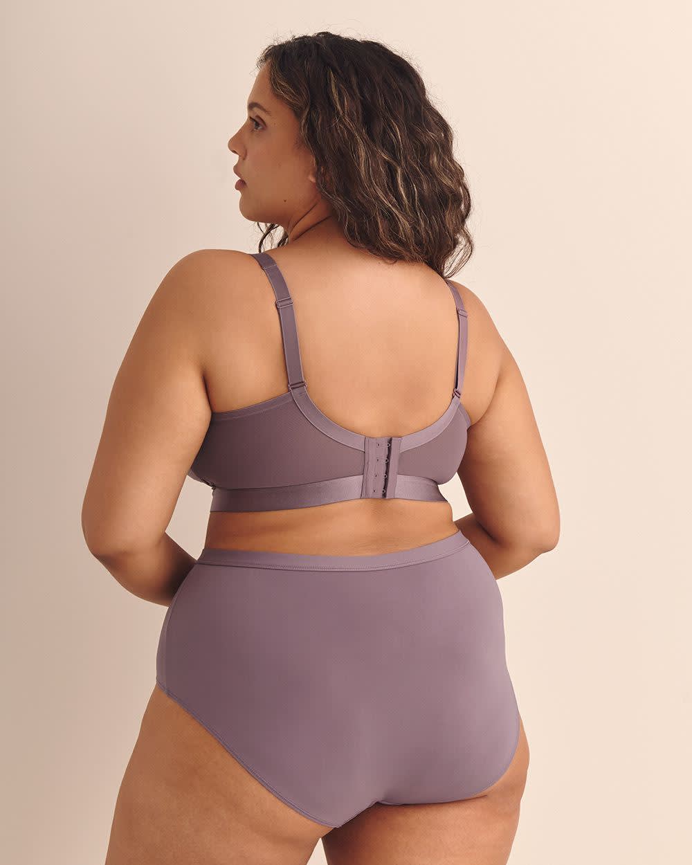 Soutien-gorge de détente rembourré rose, sans armatures - Déesse Collection