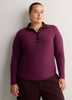 Responsible, Straight-Fit Long-Sleeve Ribbed Knit Polo Shirt