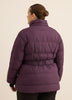 Responsible, Purple Belted Snow Jacket - Active Zone