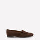 Wide Width, Brown Microsuede Dahlia Loafer - Naturalizer