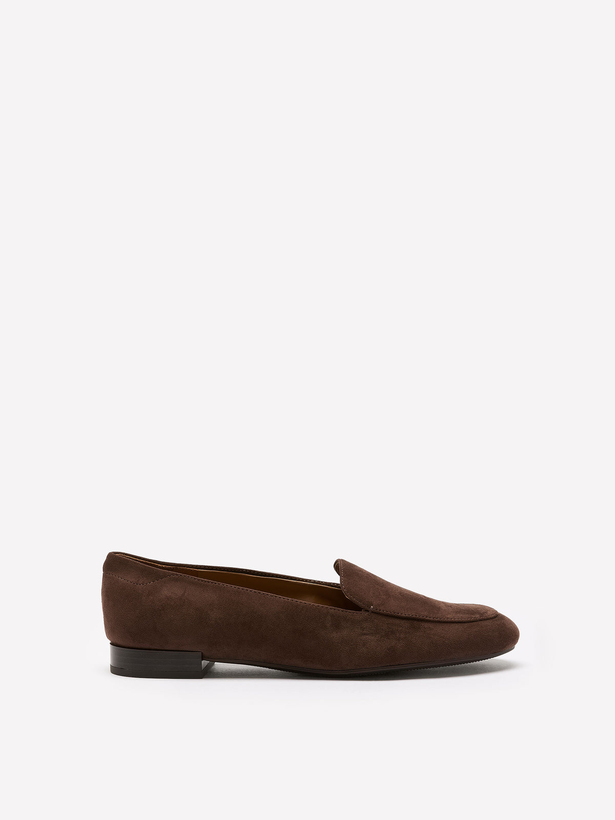 Wide Width, Brown Microsuede Dahlia Loafer - Naturalizer