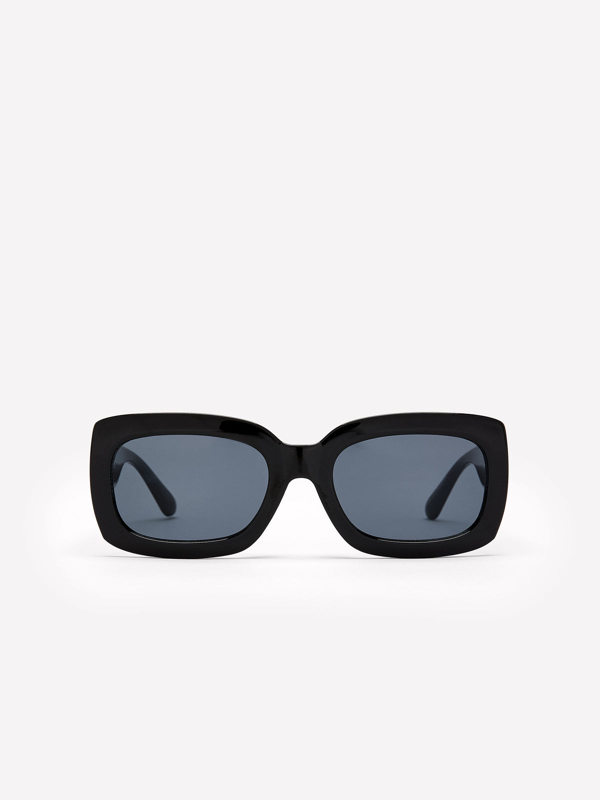 Black Square Extra-Large-Temple Sunglasses