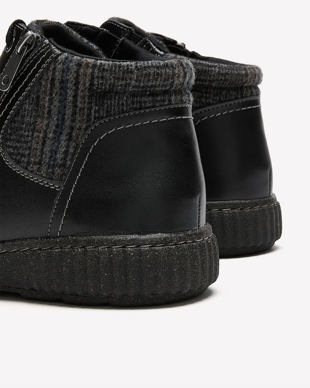 Bottillon lacé en cuir Caroline Spice, pied large - Clarks