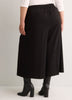Pintuck Pull-On Crop Culotte Pant