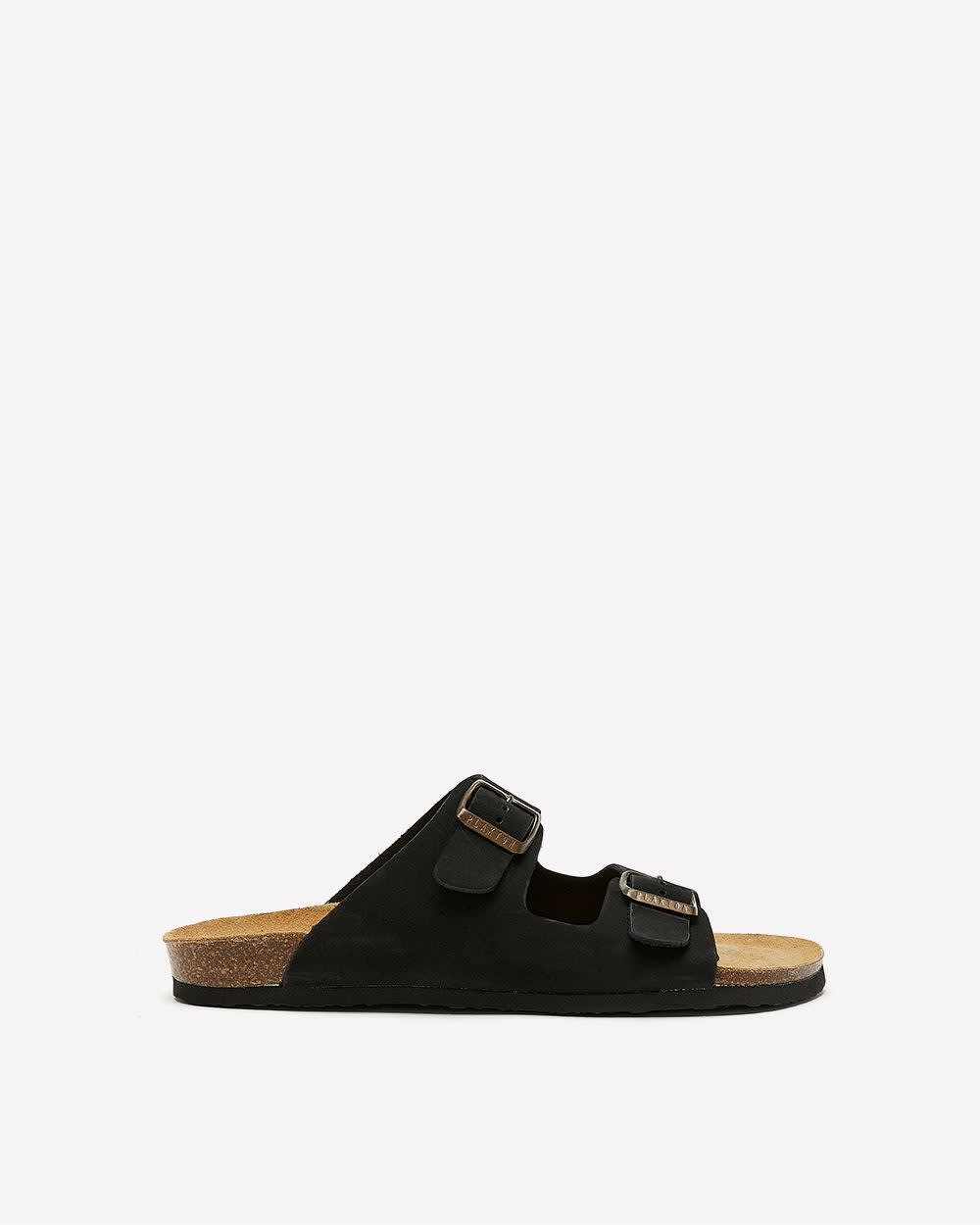 Sandale à double sangle Beta, pied large - Plakton