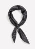 Silk-Like Neck Scarf with Print