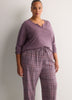 Printed Straight-Leg Cotton Knit Pyjama Pant - tVOGLIO