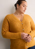 Loose Pointelle Knit Sweater Cardigan
