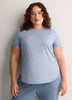 Go Dri Swift Blue Tunic Tee - Skechers