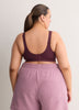 Purple Medium Support Flex Wire Sports Bra - Active Zone