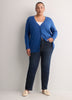 Cotton-Blend Tunic Cardigan