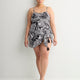 Printed Pareo With Tassels Details