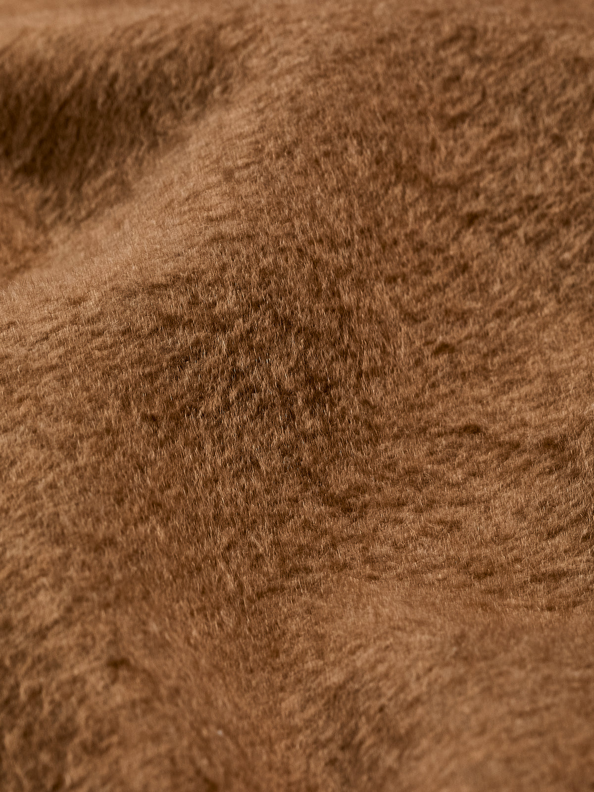 Long Belted Coat with Faux-Fur Collar and Cuffs