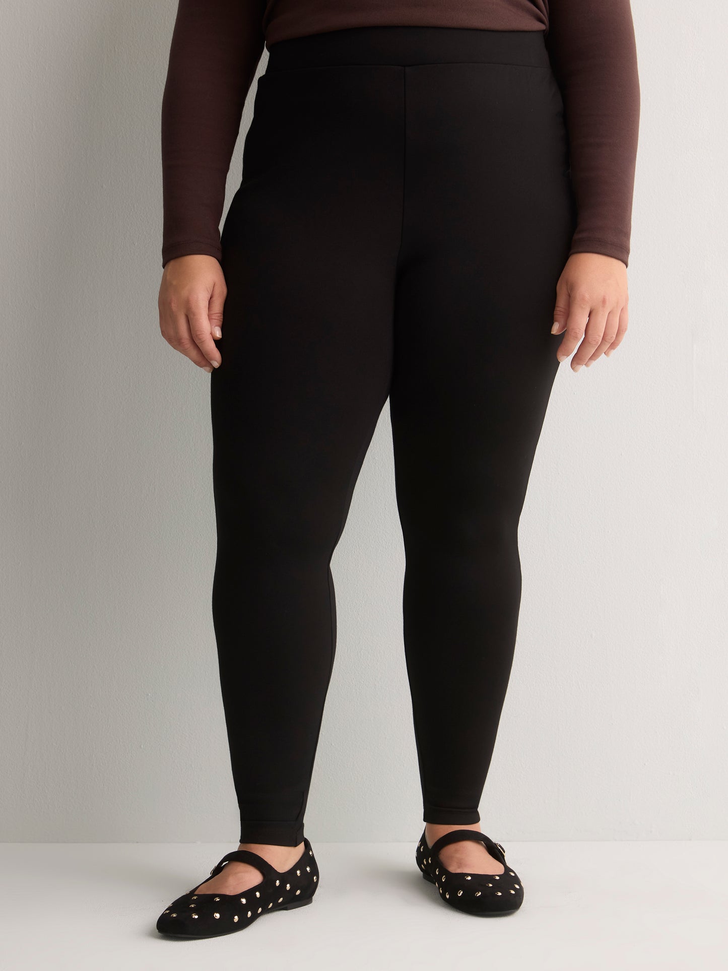 Responsible, Petite, Black Tummy Control Stretch Legging