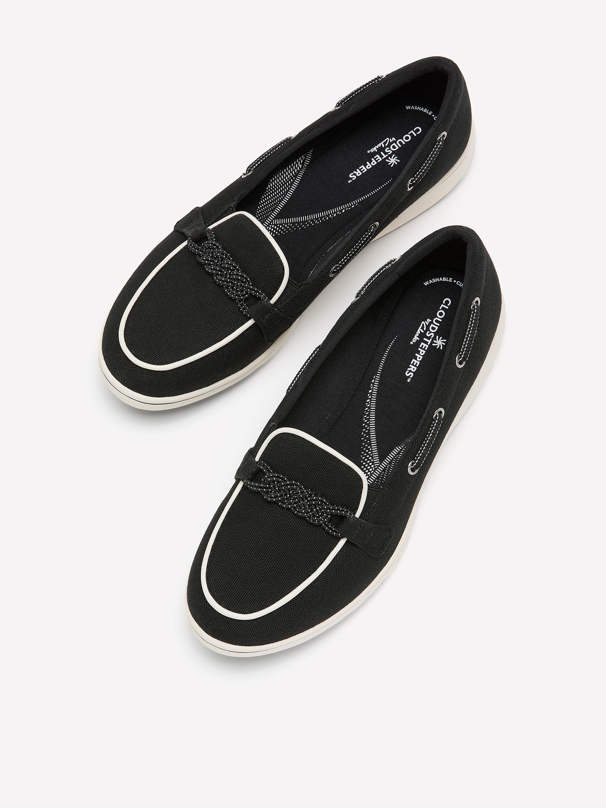 Wide Width, Breeze Sky Bay Canvas Shoe - Clarks