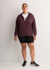 French Terry Hooded Jacket - Active Zone