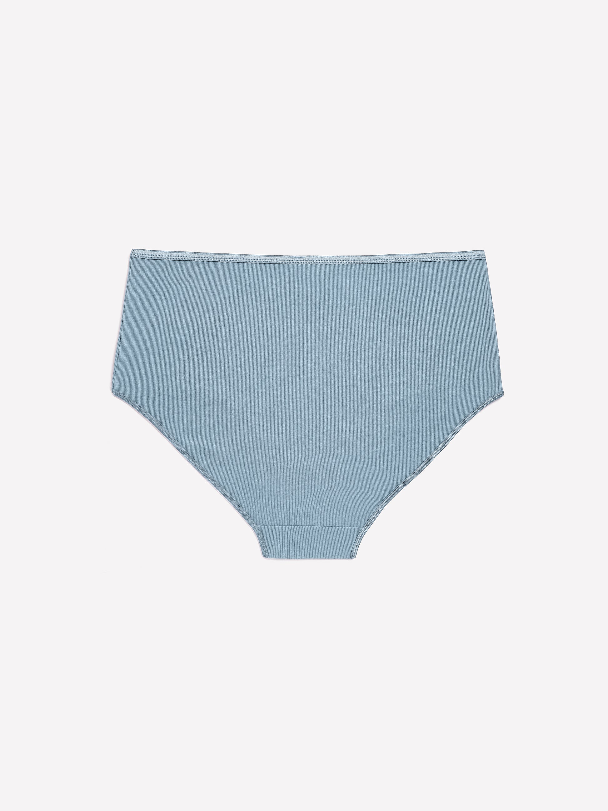 Ribbed Knit Full Brief - tiVOGLIO