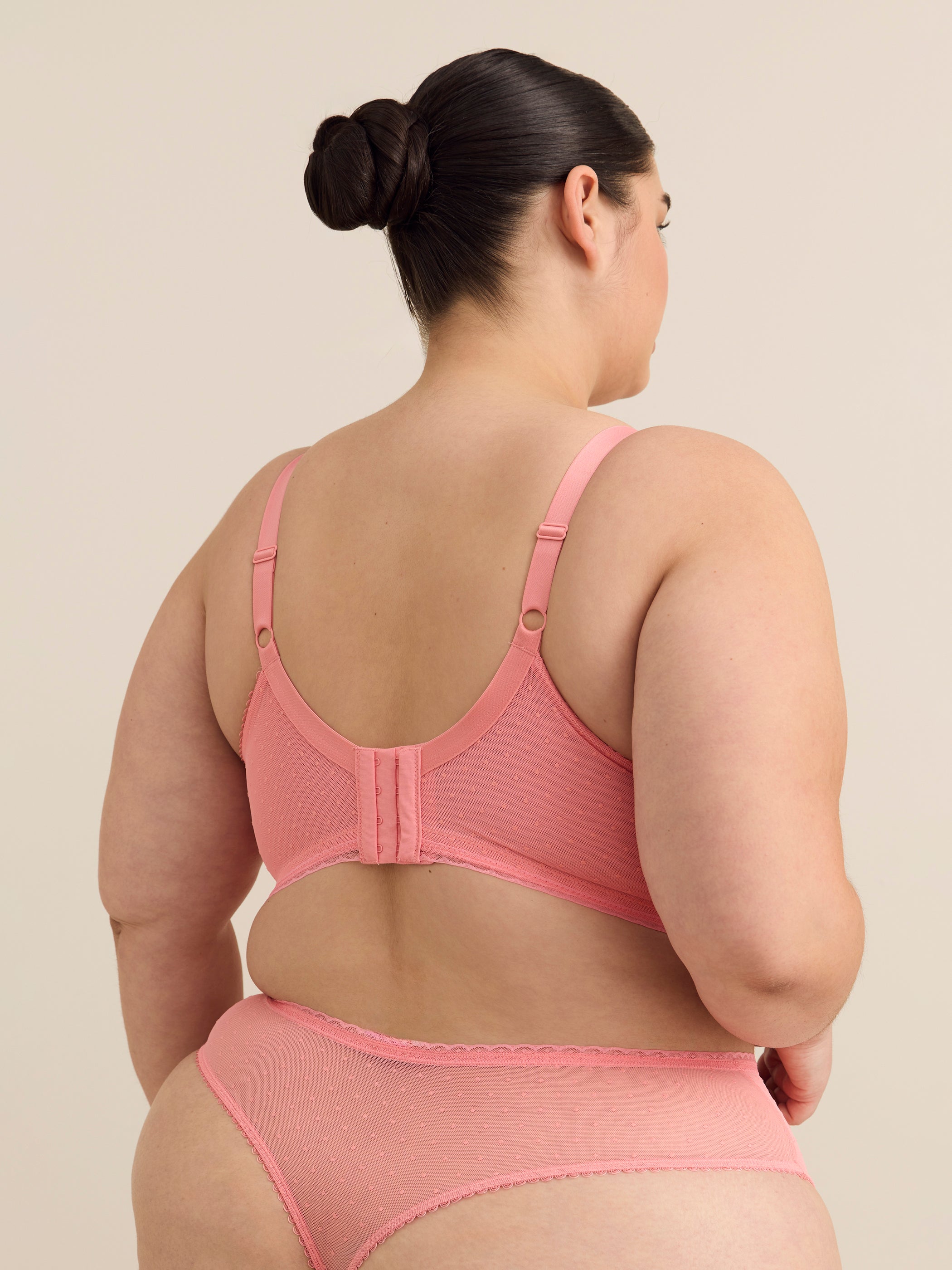 Clip Dot Mesh Thong - Déesse Collection