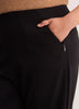 Black Ponte de Roma Tapered-Leg Essential Pant