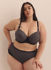Cheetah-Print Underwire Balconette Bra - Déesse Collection