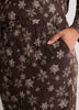 Brown Snowflake Long-Sleeve Tee and Jogger Pant Pyjama Set - tiVOGLIO