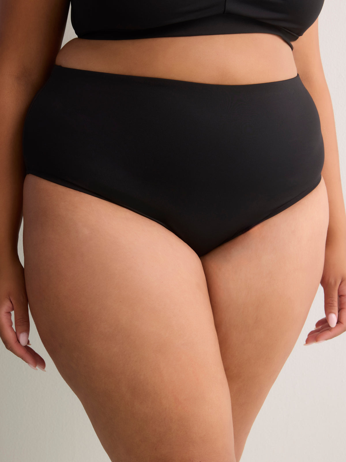 Black Basic Swim Brief