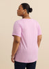 Responsible, Boyfriend-Fit Tee with Slits