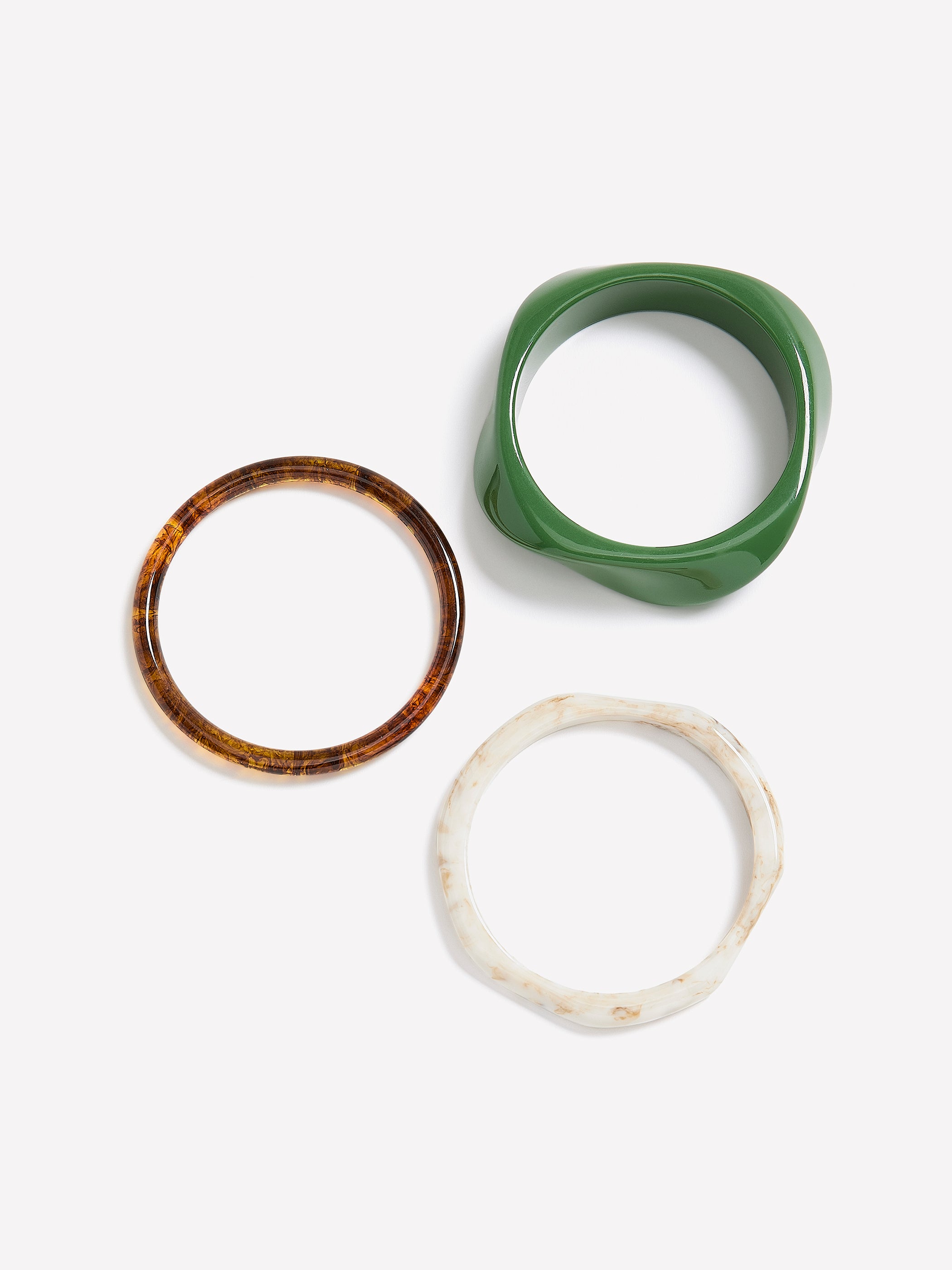 Assorted Fancy Bangles, Set of 3