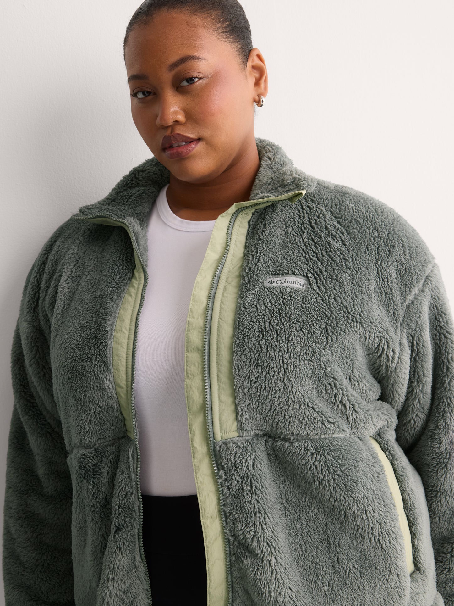 Boundless Discovery Sage Sherpa Full Zip Jacket - Columbia
