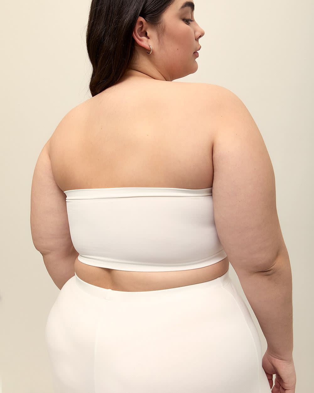 Seamless Bandeau, White - ti VOGLIO