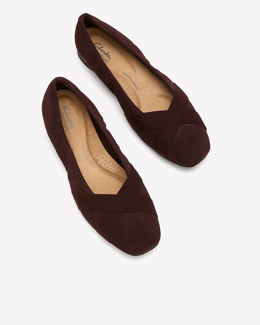 Chaussure en cuir Jazmynn Gem, pied large - Clarks