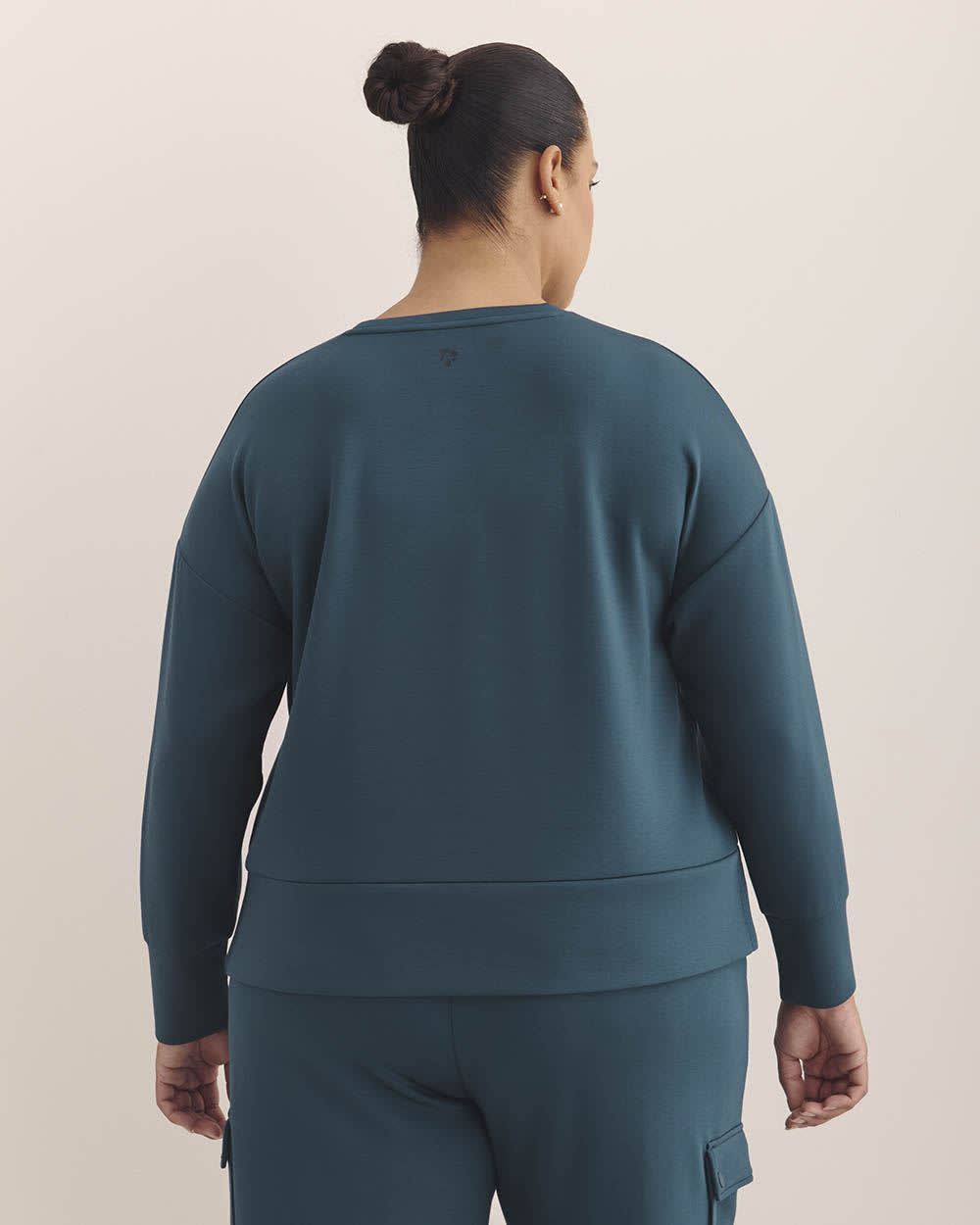 Pull à  col rond en tricot léger - Active Zone