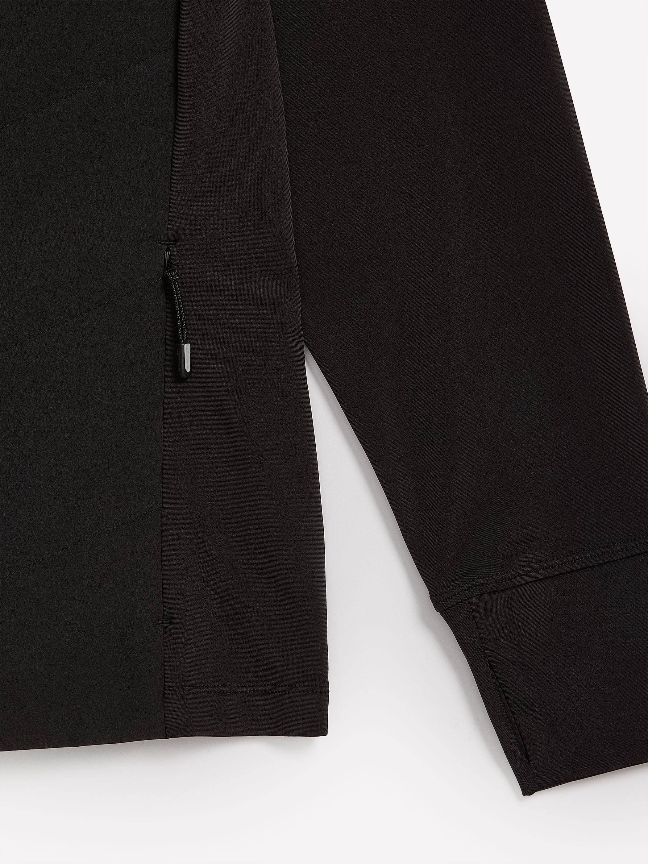 Black Second Skin Quilted Jacket - Active Zone