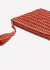 Paper Straw Clutch Bag