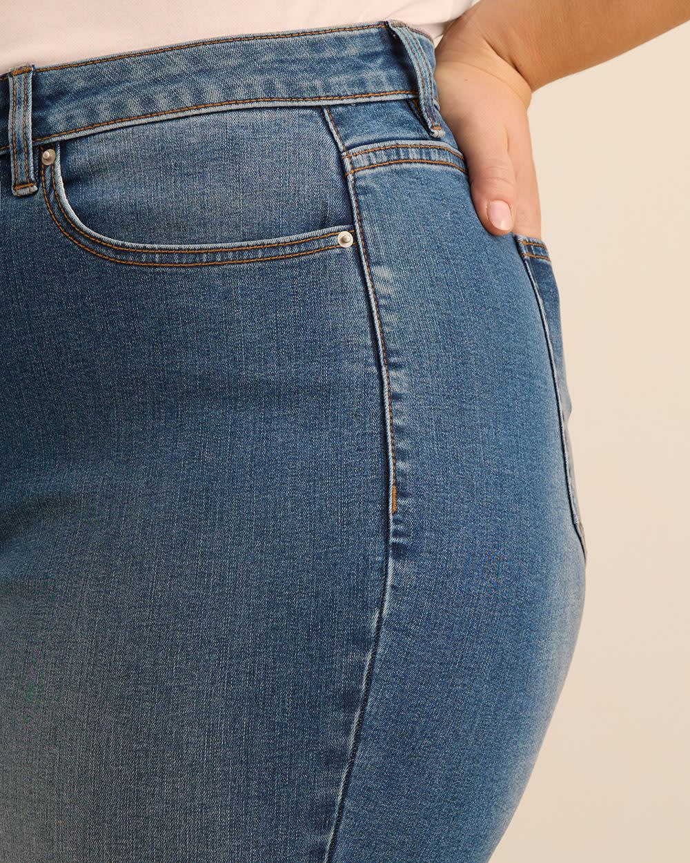 Dark Classic-Fit Mid-Rise Jean Legging - d/C JEANS