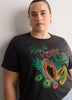Straight-Fit Crew-Neck T-Shirt with Embroidered Front